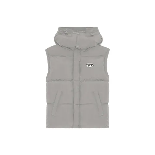 DIESEL Серый Мужской Жилеты