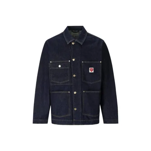 Carhartt WIP Blue Men's Jackets Кархартт WIP Синий Мужские Куртки