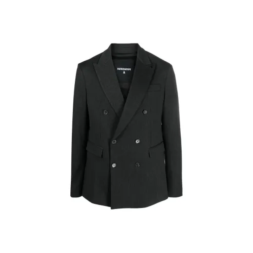 Patrizia Pepe Бизнес-костюм Пальто Мужской Угольный Серый