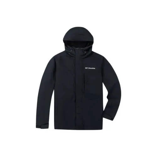 Columbia Co-Brand Графитовый Черный Мужская Ветровка