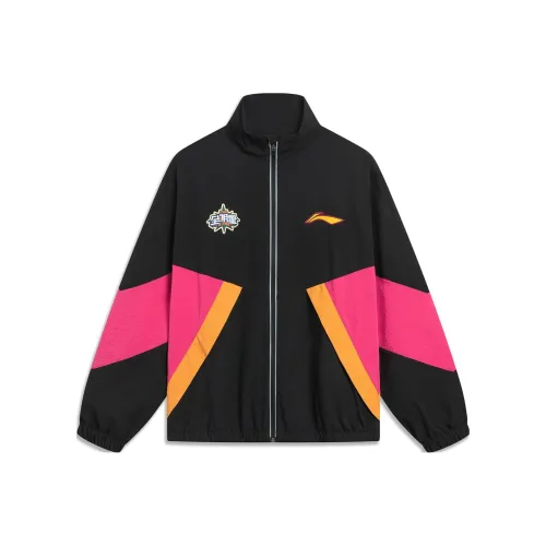 LINING CBA Collection Professional Basketball Collection Куртка Мужская Черная