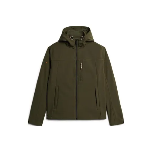 SUPERDRY Куртки и пальто Мужской Армейский зеленый