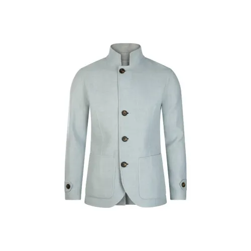 Eleventy Синий Мужской Деловые костюмы