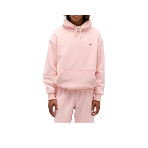 New Balance Толстовка Мужская Розовая