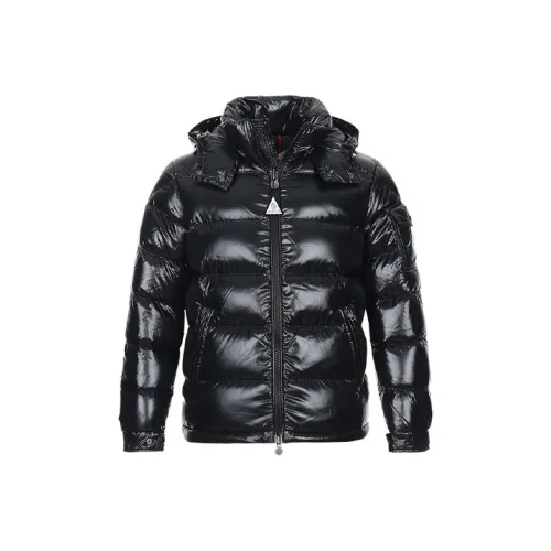 Серия Moncler Maya Мужские Пуховики Черные