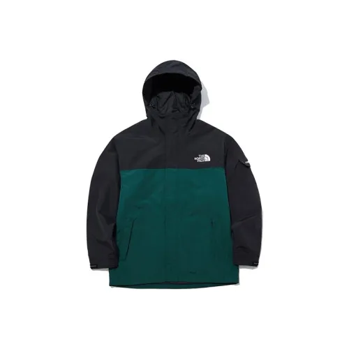 The North Face Водонепроницаемый и Дышащий Ветровка Унисекс Зеленый