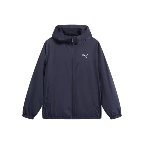 PUMA WINDBREAKERESS Куртки Пальто Унисекс Темно-синий