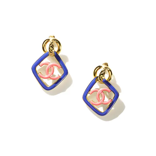 CHANEL Серьги Синий/розовый Женские