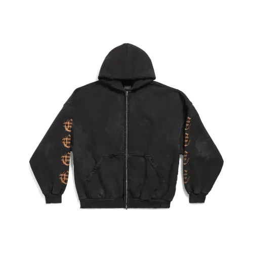 Balenciaga FW23 Куртка Свободного кроя Унисекс Черная