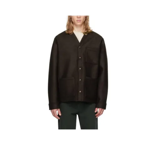 A.P.C Куртки и Пальто Мужской Темно-Коричневый