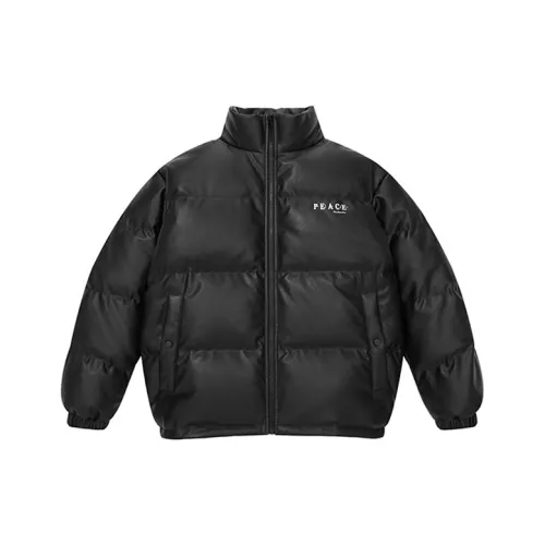PEACEBIRD MEN Черный Унисекс Пуховики