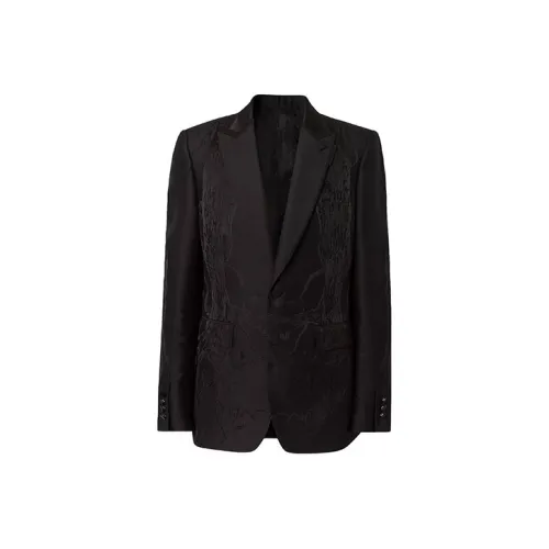 Burberry Бизнес-костюм Пальто Мужской Черный