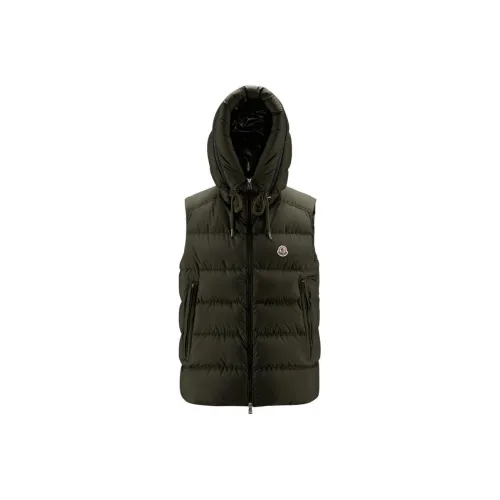 MONCLER Cardamine Series Зеленый Мужской Пуховый жилет