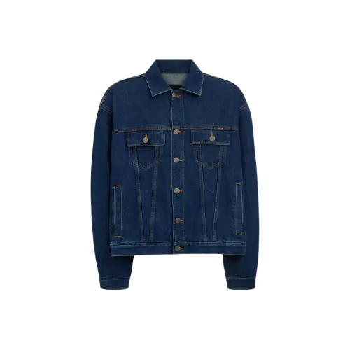 COACH Denim Куртка Куртки и Пальто Мужской Синий