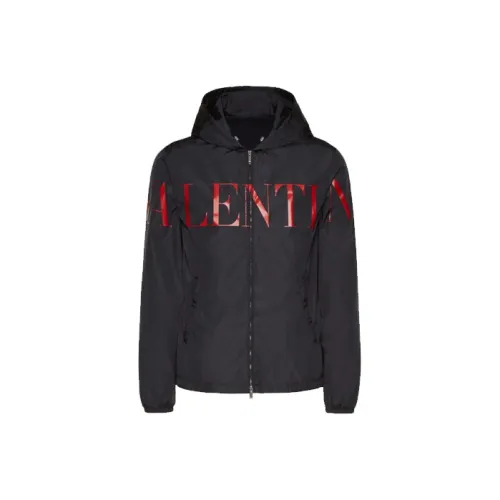 Valentino Мужские Черные Ветровки