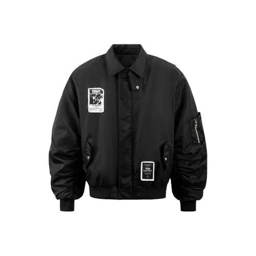 8FF Пуховая куртка Унисекс Рудый Черный