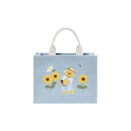 Disney Полиэстер Тоут Сумка Сумка для покупок Сумка Обычная Женская Синяя