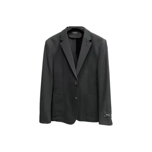 Ermenegildo Zegna Черные Мужские Деловые Костюмы