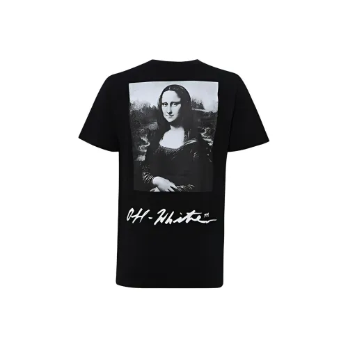 Off Белый Mona Lisa series Мужская T-рубашка