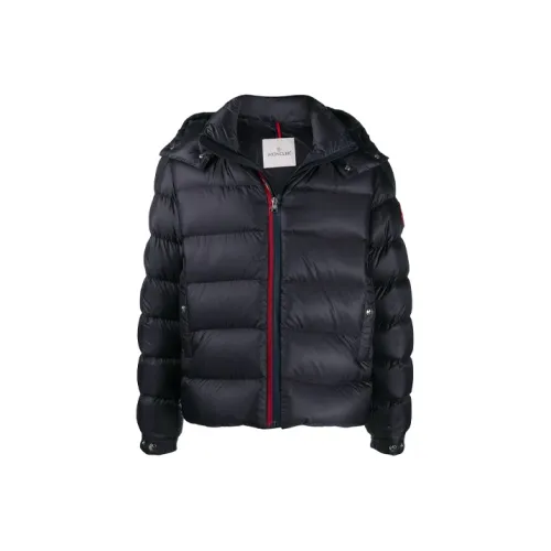 Moncler Темно-синий Мужской Пуховик