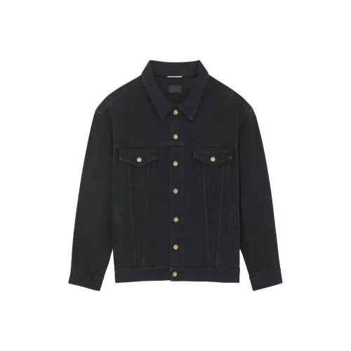 SAINT LAURENT Denim Jacket Men's Black