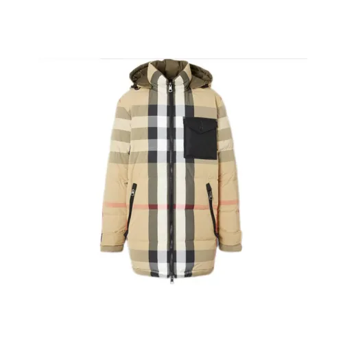 Burberry Пуховик Мужской Бежевый
