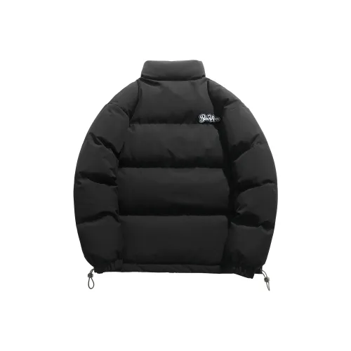 DAWEIBEIKEN Хлопковый пуховик унисекс черный