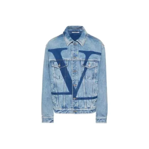 Valentino SS22 Denim Jacket Men's Blue