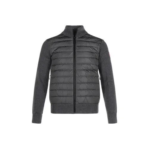 Canada Goose HyBridge Series Мужские Пуховики Железо-Серый