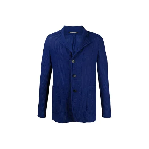 EMPORIO ARMANI Синий Мужской Деловой костюм