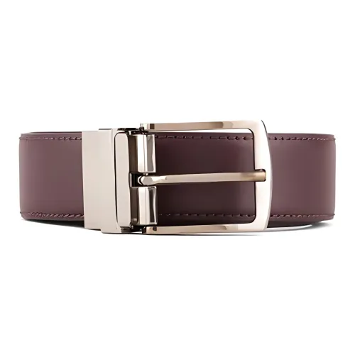 GIORGIO ARMANI Цвет Блокинг Пескоструйная Кожа Ремни Мужской Коричневый