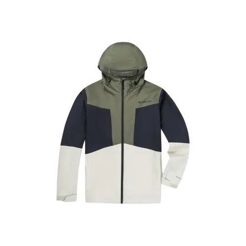 Columbia Водонепроницаемый и Теплый Ветровка Мужской Зеленый