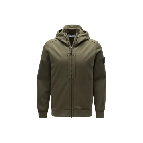 STONE ISLAND FW23 Куртки и Пальто Мужской Зеленый