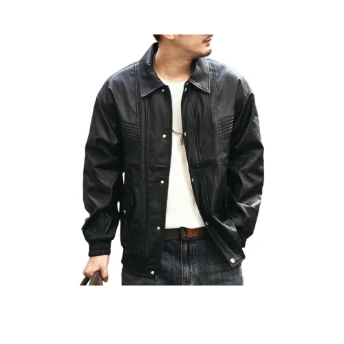 GELANLU Весенний Осенний Куртки и Пальто Унисекс Черный