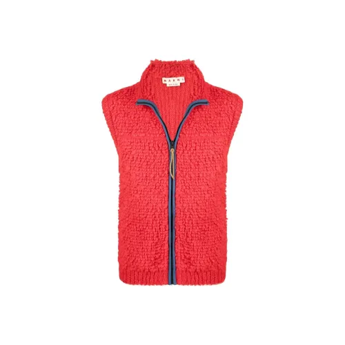 MARNI Red Men's Vest MARNI Красный Мужской Жилеты