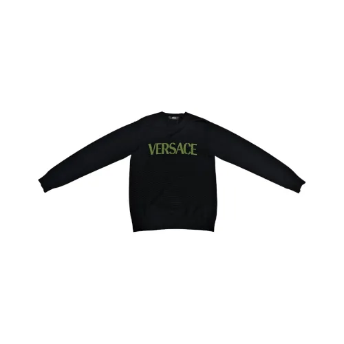 VERSACE Черный Мужской Трикотаж