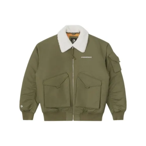 Конверс Куртки и Пальто Мужской Зеленый