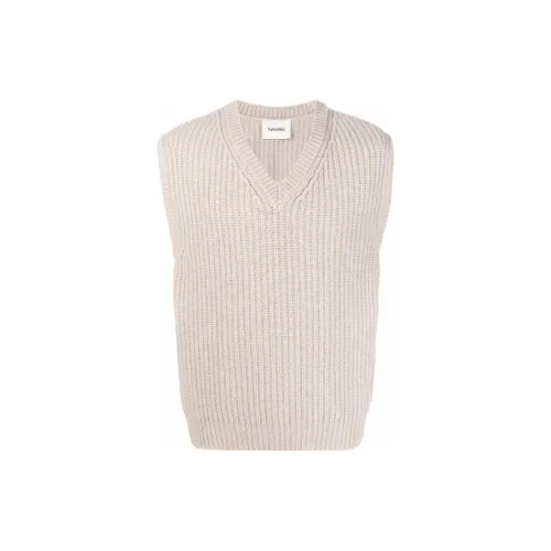 NANUSHKA Бежевые Мужские Жилеты