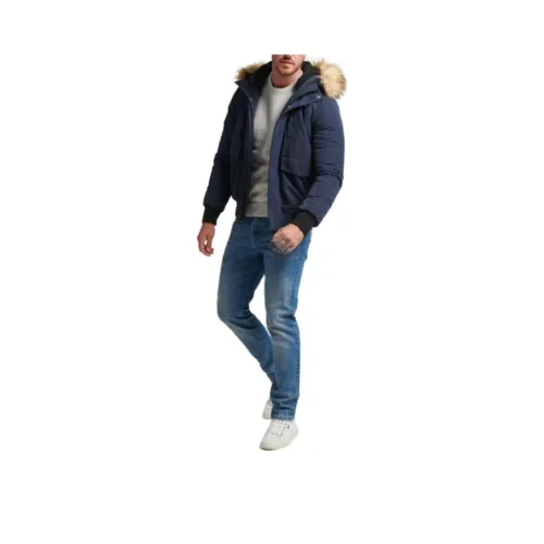 SUPERDRY Куртки и Пальто Мужской Синий
