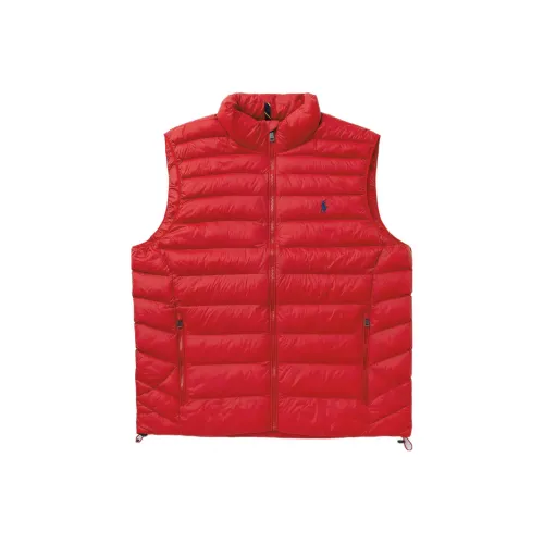 Polo Ralph Lauren Red Men's Gilets Поло Ральф Лорен Красный Мужской Жилеты