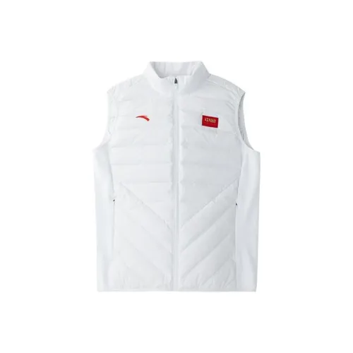 Anta ZONGXUNXILIE Белый Мужской Жилеты