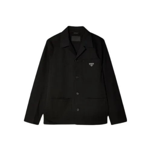 PRADA Черные Мужские Деловые Костюмы