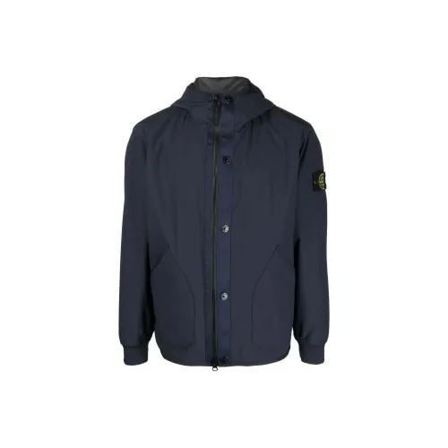 STONE ISLAND Куртка Мужская Морской Синий