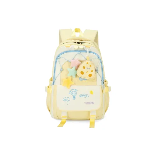 CAREELL Нейлон Рюкзак Женские Custard Светло-розовый Черный Хаки Зеленый