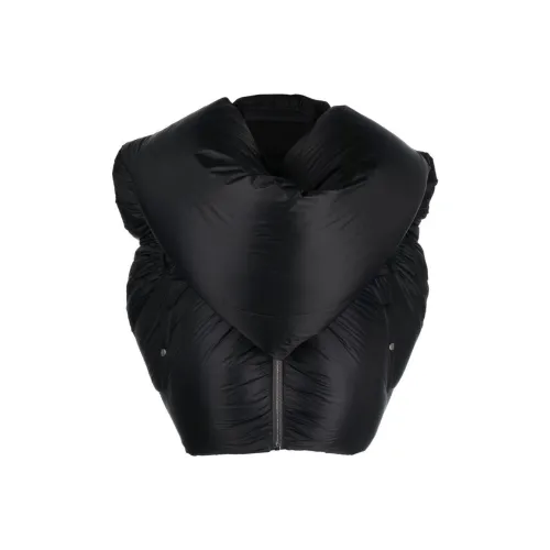RICK OWENS Мужские черные жилеты