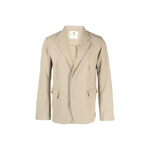 SNOW PEAK Бежевый Мужской Бизнес-костюм