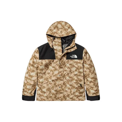 THE NORTH FACE Urban Exploration Водонепроницаемый Ветрозащитный Дышащий Водоотталкивающий Ветровка Унисекс Коричневый