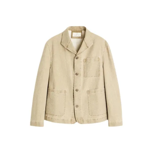 ZARA Куртки и Пальто Мужской Кристально-Белый