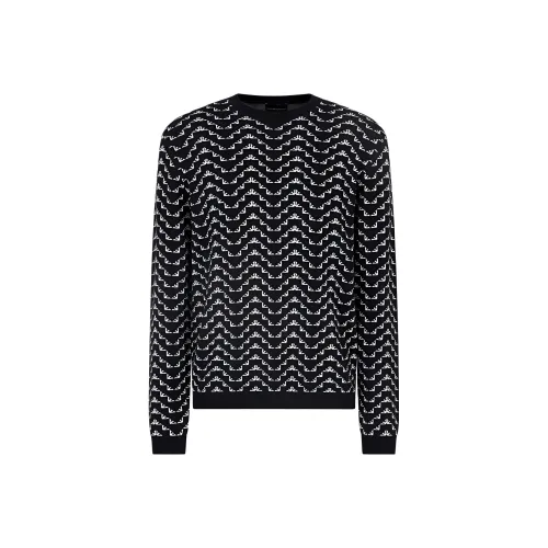 EMPORIO ARMANI SS25 Трикотаж Мужской Морской Синий