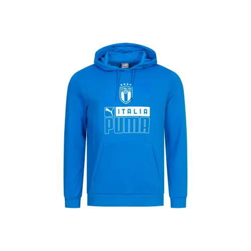 PUMA FIGCFTBLCORE Italy Толстовка Мужская Синяя